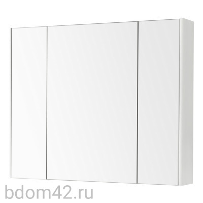 Зеркальный шкаф Aquaton Беверли 100 белый 1A237202BV010