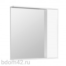 Зеркальный шкаф Aquaton Стоун 80 белый 1A228302SX010