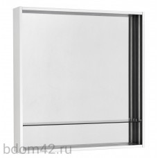 Зеркальный шкаф Aquaton Ривьера 80 белый матовый 1A239102RVX20
