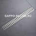 Gappo Душевой трап 700мм  нержавеющая сталь/черный матовый G87007-36