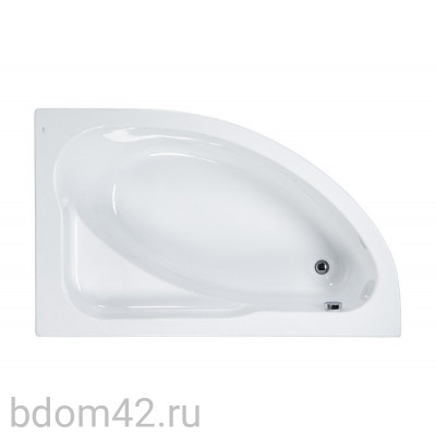 Ванна акриловая Roca Welna 160x100 R асимметричная белая ZRU9302998