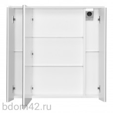 Зеркальный шкаф Roca Ronda 80 белый матовый/бетон ZRU9303009