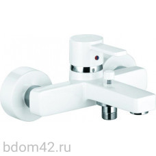 Смеситель для ванны и душа DN 15 белый/хром, KLUDI ZENTA, 386709175