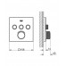 Термостат для ванны/душа Grohtherm SmartControl, комплект верхней монтажной части для Rapido SmartBox, квадратная розетка, 3 кнопки управления, 29126000
